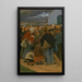 Adieu - Eugène Laermans — ingelijst kunstwerk aan de muur