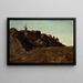 Uitzicht op Montmartre - Eugène Lavieille — ingelijst kunstwerk aan de muur