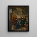 Erasmus and Quinten Massijs - Eugène Siberdt — framed artwork on a wall