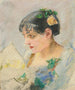 L'Espagnole Portrait of the Milliner - Eva Gonzalès — artwork view