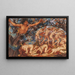 Borée en de gevallen bladeren - Evelyn De Morgan — ingelijst kunstwerk aan de muur