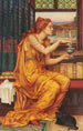 La Potion d'amour - Evelyn De Morgan — weergave van het kunstwerk