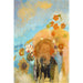 Reproductie van het schilderij Evocatie van Roussel - Odilon Redon