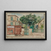 on Haxo Street - F. Seguin — framed artwork on a wall