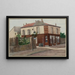 the corner of Impasse Carlier and 24 Rue des Morillons, Vaugirard - F. Seguin — framed artwork on a wall