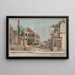 Het doorboren van de Rue de la Convention genomen vanaf 155 Rue Blomet door de straten van Vaugirard en Olivier de Serres - F. Seguin — ingelijst kunstwerk aan de muur