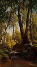 Ruisseau forestier - Fanny Churberg — weergave van het kunstwerk