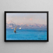 La côte égéenne - Fausto Zonaro — framed artwork on a wall