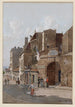 Old house of the censier of the convent of the Bonshommes 9 Beethoven street 16th arrondissement - Fédor Hoffbauer — artwork view