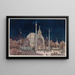 L'Exposition de Paris de 1900, La Porte Monumentale - Fédor Hoffbauer — ingelijst kunstwerk aan de muur