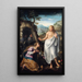 Noli me tangere - Fede Galizia — ingelijst kunstwerk aan de muur