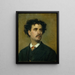 Portret van Marià Fortuny - Federico de Madrazo y Kuntz — ingelijst kunstwerk aan de muur