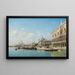 Het Paleis der Dogen en Santa Maria della Salute - Federico del Campo — ingelijst kunstwerk aan de muur