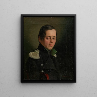 Fedor Tulov - Portrait of a Young Officer.webp