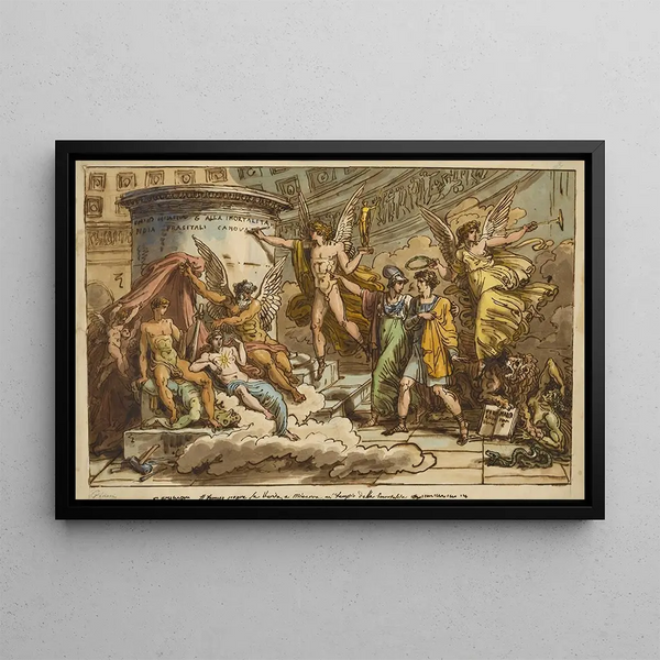 Felice Giani - Allegory on the Life of Canova.webp