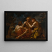 Loth en zijn dochters - Felice Torelli — ingelijst kunstwerk aan de muur