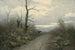 Winterlandschap - Felicjan Moczik — weergave van het kunstwerk