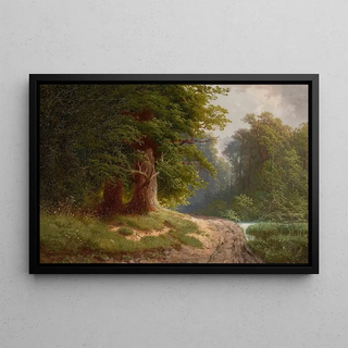 Feliks Brzozowski - After the rain in autumn.webp