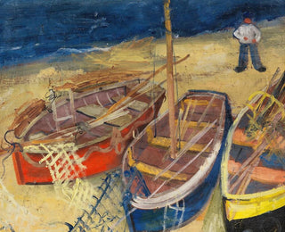 Felix Nussbaum - Fischerboote am Strand.webp