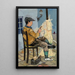 Reparateur de filets - Felix Nussbaum — ingelijst kunstwerk aan de muur