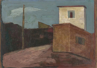 Felix Nussbaum - Strae mit Telefonmasten.webp