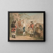 De Laatste Woorden van Nathan Hale - Felix O. C. Darley — ingelijst kunstwerk aan de muur