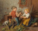 Goede vrienden - Felix Schlesinger — weergave van het kunstwerk