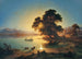 Sunset over Lake Chiemsee - Felix von Schiller — artwork view