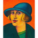 Reproductie van het schilderij Vrouw - Karl Wiener