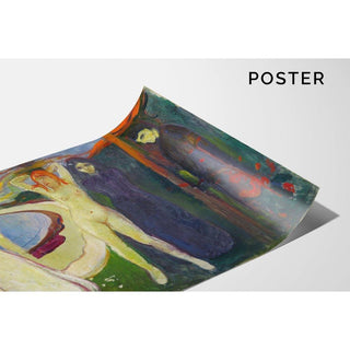 Femme. Sphinx - Edvard Munch | Reproduction Tableau Décoration murale affiche copie