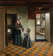 a woman with a child in a pantry - Pieter De Hooch — artwork view