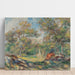 Reproductie van het schilderij Vrouw in een landschap - Pierre-Auguste Renoir