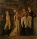 De kinderen van gravin Hochberg - Feodor Iwanowitsch Kalmück — weergave van het kunstwerk