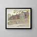 Fiholm Painting - Ferdinand Boberg — framed artwork on a wall