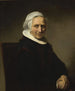 Portret van een oude vrouw met witte muts - Ferdinand Bol — weergave van het kunstwerk