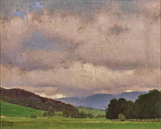 Landschap in Neder-Oostenrijk - Ferdinand Brunner — weergave van het kunstwerk