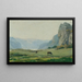 Beraun - Ferdinand Engelmüller — ingelijst kunstwerk aan de muur