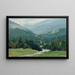 Erzgebirge Painting - Ferdinand Engelmüller — framed artwork on a wall