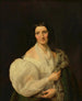 Barbara von Schickh als vrouw van Wolfgang Ritter von Manner - Ferdinand Georg Waldmüller — weergave van het kunstwerk
