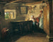 De oude kist - Ferdinand Georg Waldmüller — weergave van het kunstwerk