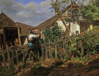 Ferdinand Georg Waldmller - Die Nachbarn.webp