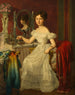 L'actrice Elise Höfer - Ferdinand Georg Waldmüller — weergave van het kunstwerk