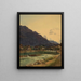 Le Traun près d'Ischl - Ferdinand Georg Waldmüller — ingelijst kunstwerk aan de muur