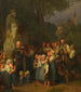 De verering van Sint Jan Devotie - Ferdinand Georg Waldmüller — weergave van het kunstwerk