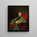 Emanuel Ritter von Neuwall 1813-1879 - Ferdinand Georg Waldmüller — ingelijst kunstwerk aan de muur