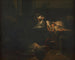 van de uitgeputte kracht - Ferdinand Georg Waldmüller — weergave van het kunstwerk