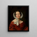 Mme von Bartsch - Ferdinand Georg Waldmüller — ingelijst kunstwerk aan de muur