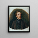 Gustav Barth, chef de chœur du Chœur d'hommes de Vienne - Ferdinand Georg Waldmüller — ingelijst kunstwerk aan de muur