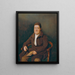 M. Wohlleben, brother of the mayor of Vienna Stephan Edler von Wohlleben - Ferdinand Georg Waldmüller — framed artwork on a wall