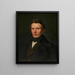 Monsieur von Bartsch - Ferdinand Georg Waldmüller — ingelijst kunstwerk aan de muur